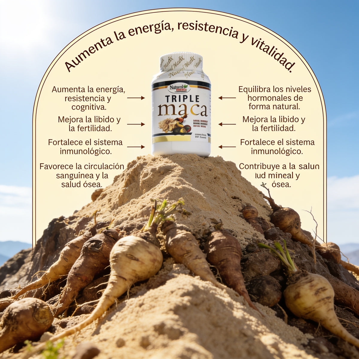 TRIPLE MACA CAPSULA