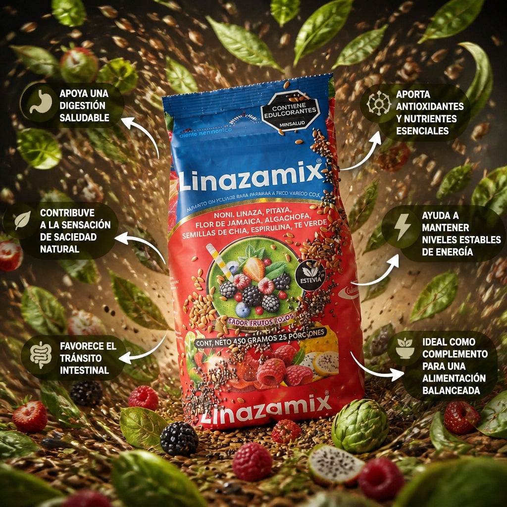 FIBRA FRUTOS ROJOS LINAZAMIX
