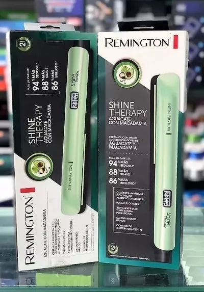 Plancha Alisadora Remington Shine Therapy Aguacate S9960 - Imperio7