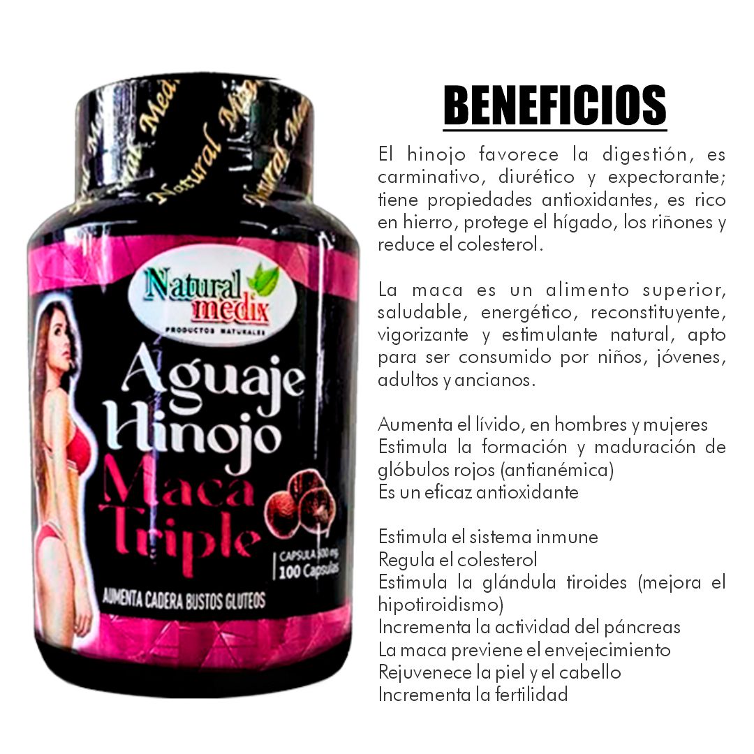 Aguaje Hinojo + X2 Aguaje Siempre Bella - Imperio7