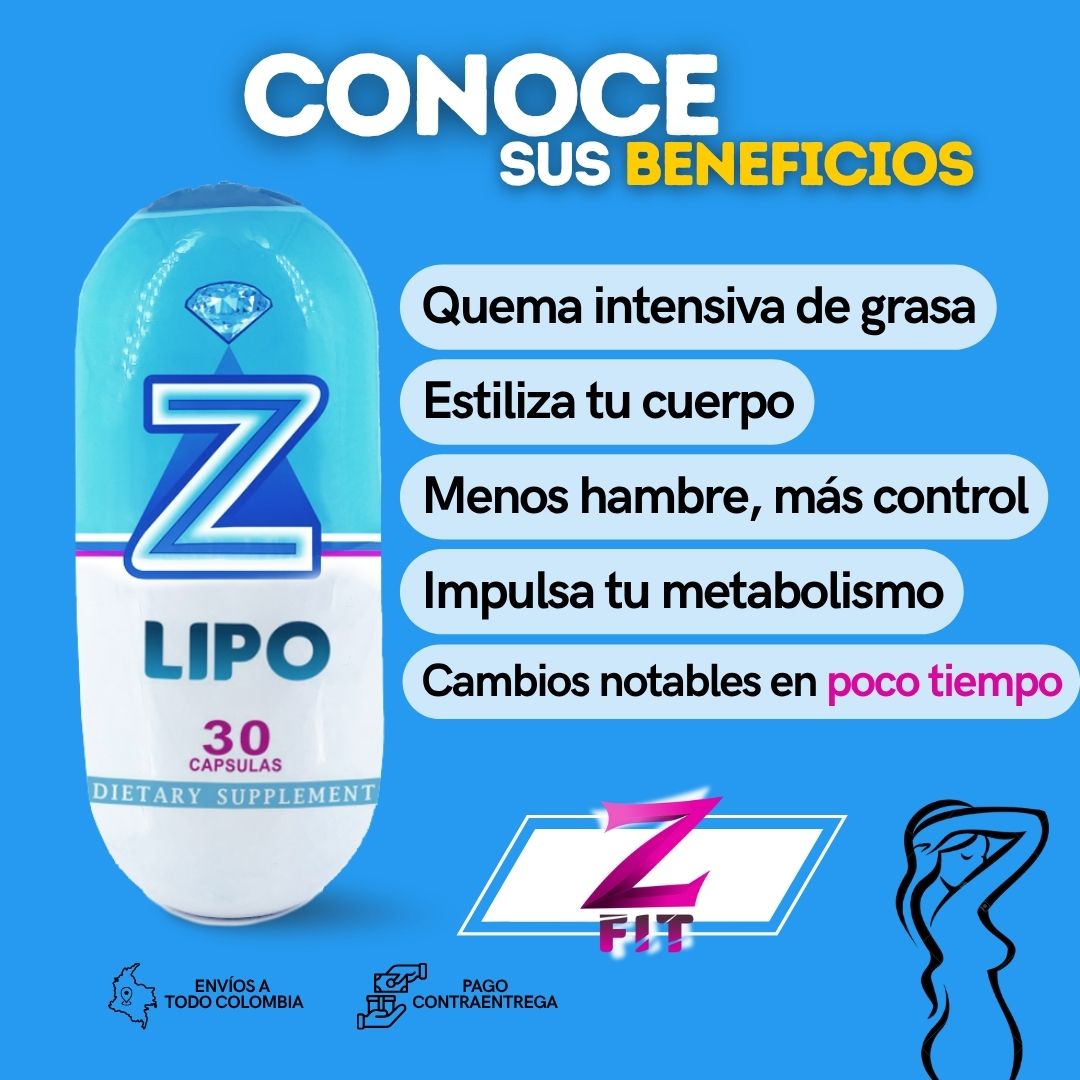 Z LIPO X24  PARA LA QUEMA AGRESIVA DE GRASA + OBSEQUIO - Imperio7