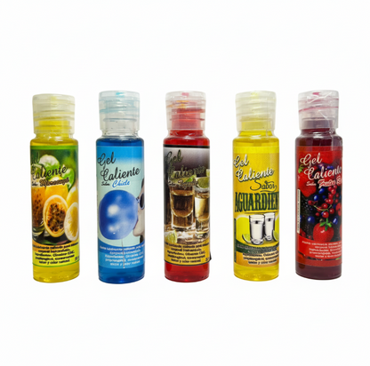 LUBRICANTE GEL CALIENTE SABORES