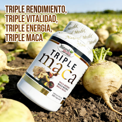 TRIPLE MACA CAPSULA
