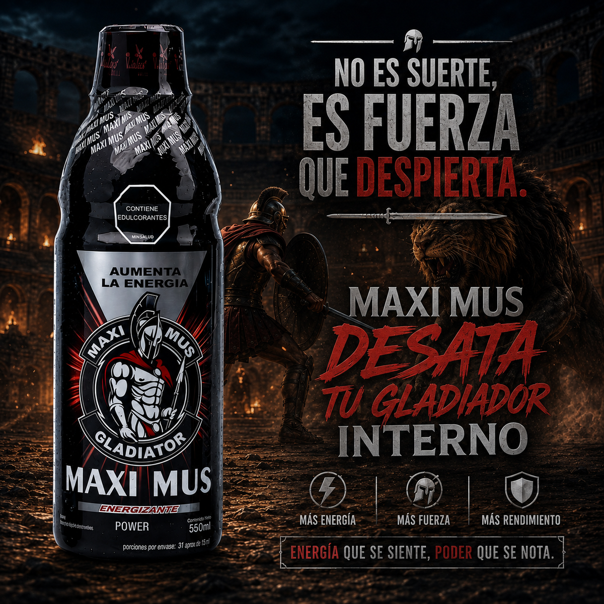 MAXIMUS GLADIADOR JARABE