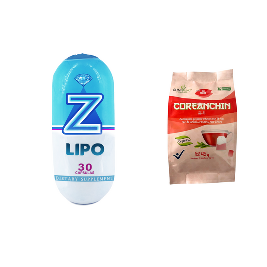 Z-LIPO QUEMADOR DE GRASA + TE ROJO