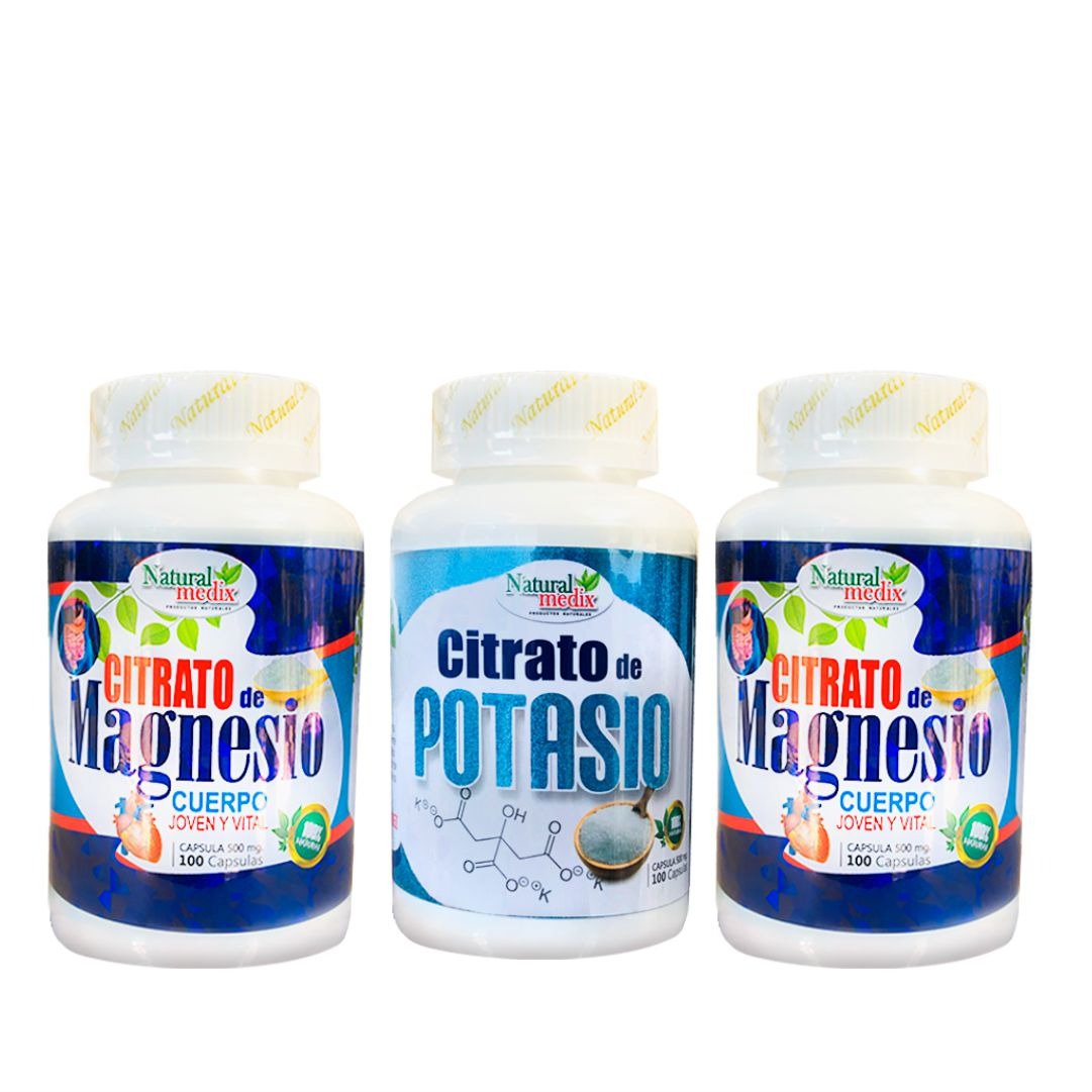 CITRATO DE MAGNESIO X2 + CITRATIO DE POTASIO - Imperio7