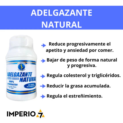 Adelgazante Natural + Citrato de Potasio - Imperio7