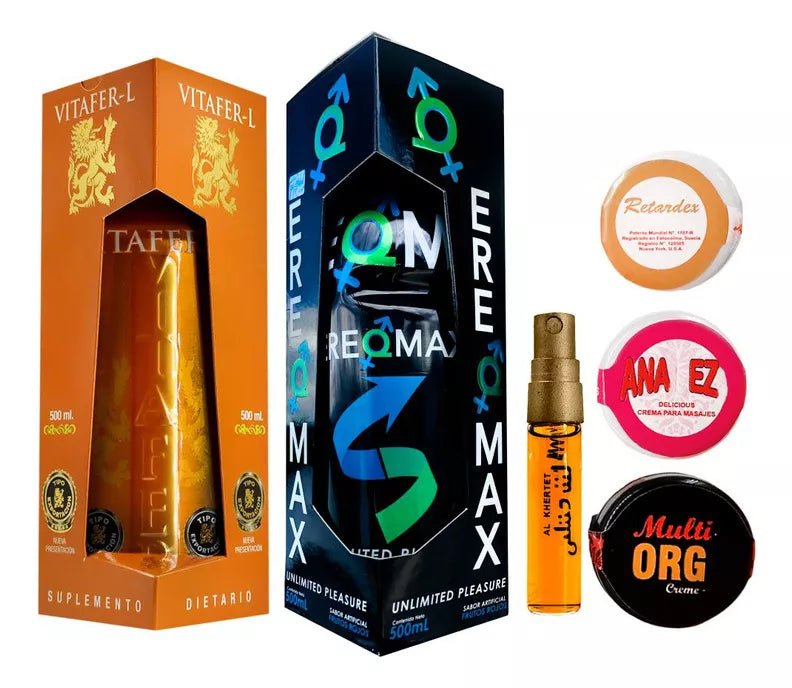 Vitafer + Ere Max + Rino Extrafuerte + Trio De Cremas - Imperio7