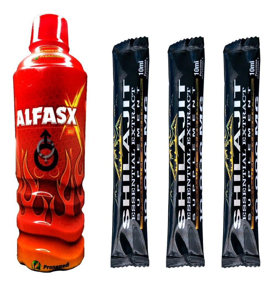 Alfasx Max Energizante + Sachet Shilajit X3 - Imperio7