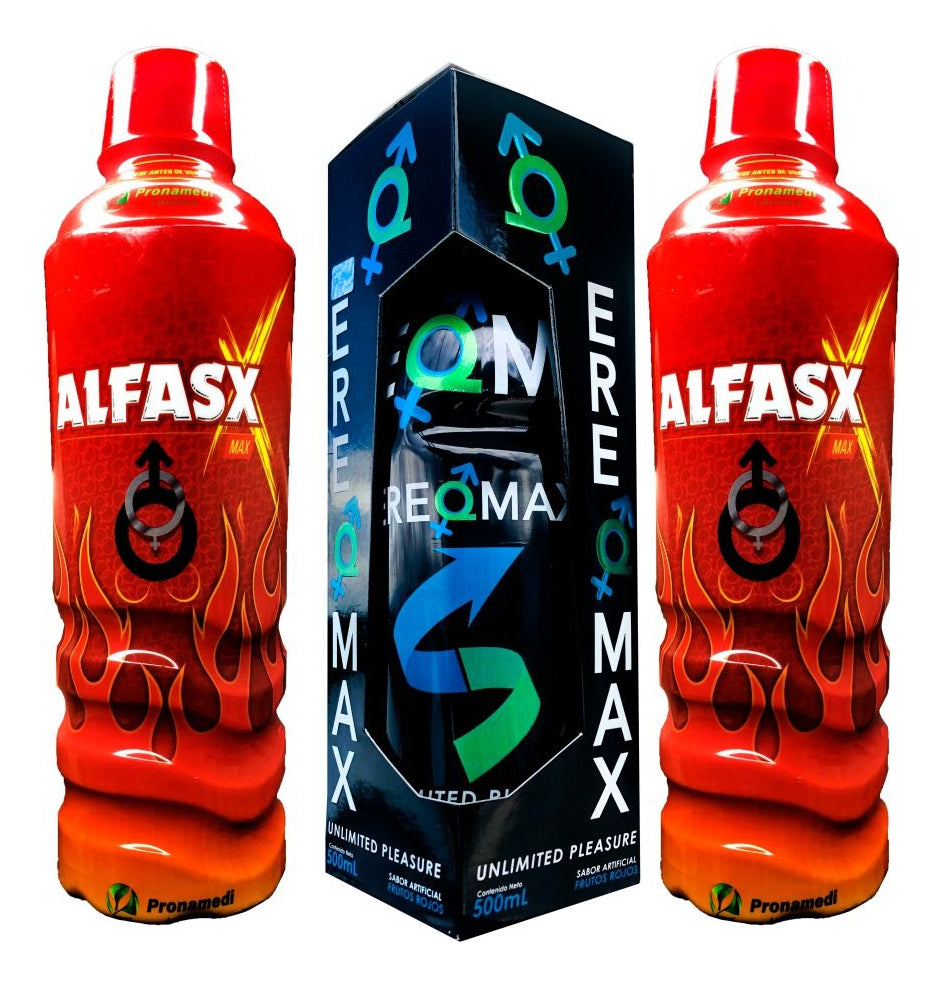Alfasx Max Energizante X2 + Eremax 500ML - Imperio7