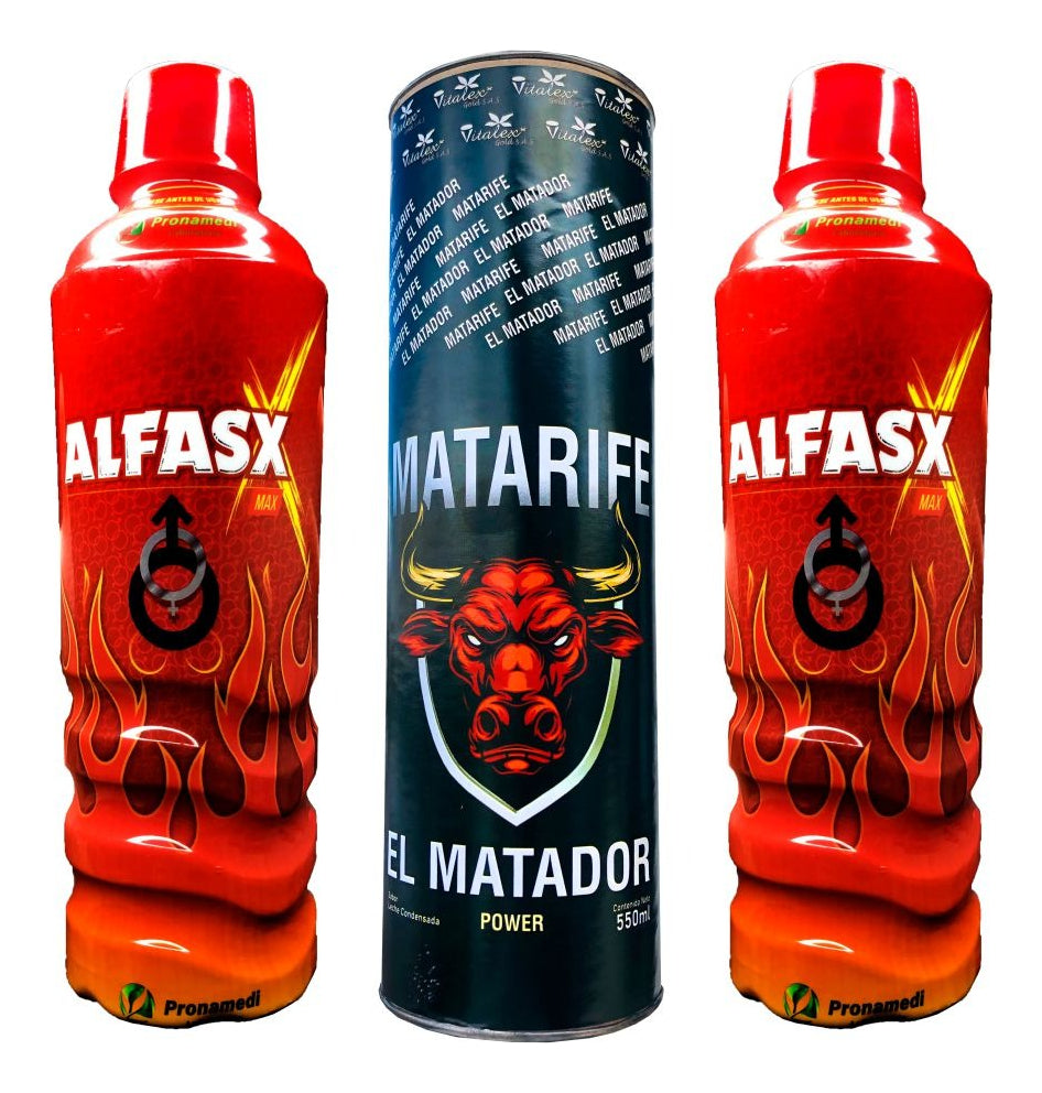 Alfasx Max Energizante X2 + Gladiator 500ML - Imperio7