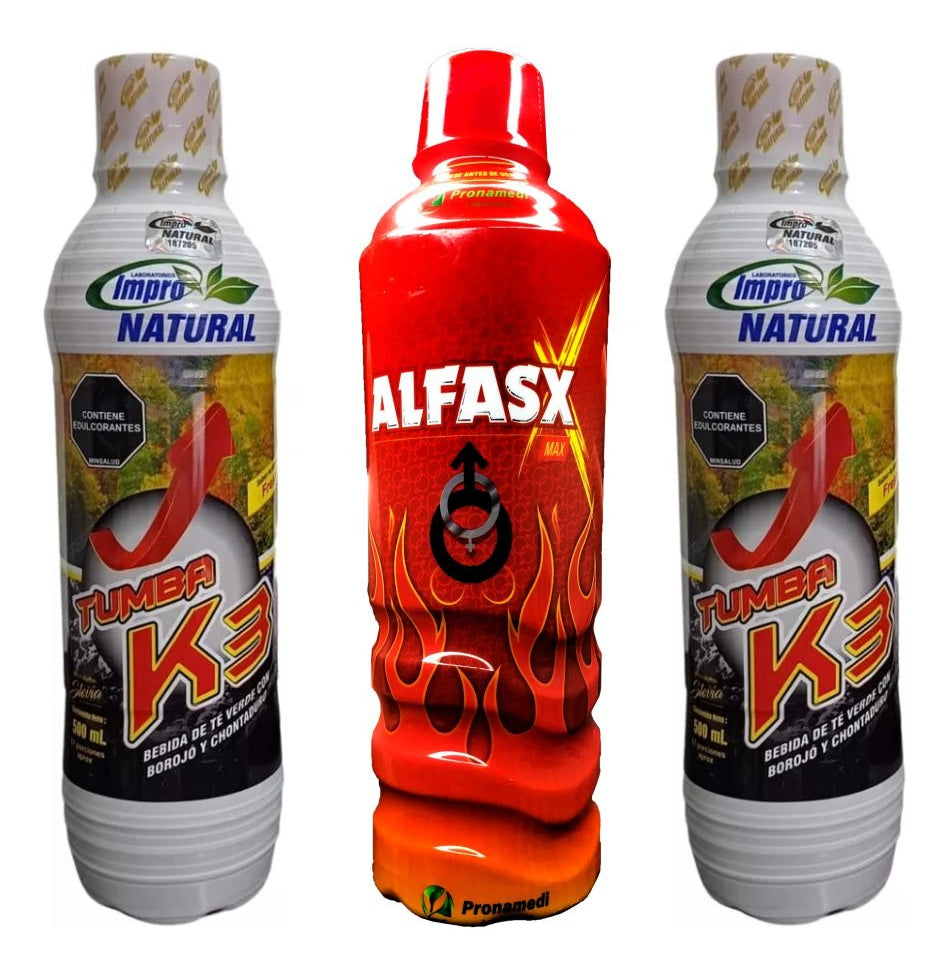 Alfasx Max Energizante + Nuevo Meromacho Tumba K3 X2 - Imperio7