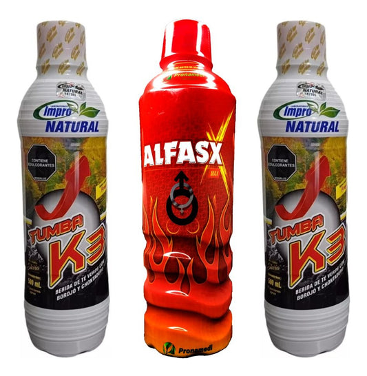 Alfasx Max Energizante + Nuevo Meromacho Tumba K3 X2 - Imperio7