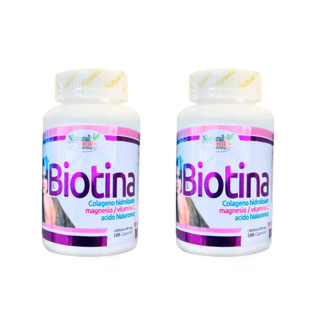 Biotina con colageno X2 - Imperio7