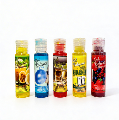 LUBRICANTE GEL CALIENTE SABORES