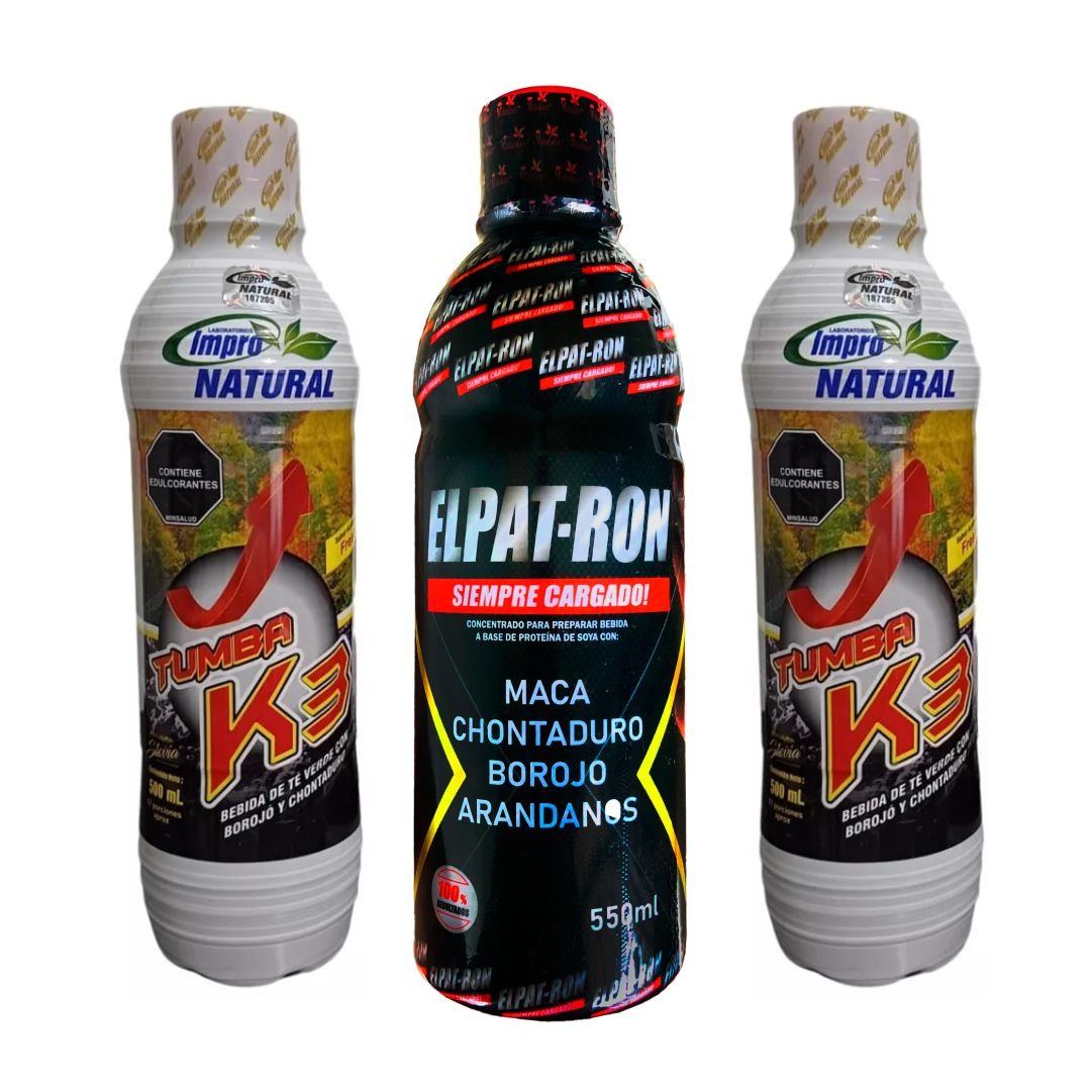 Tumba K3 X2 + Potenciador Patron Jarabe - Imperio7