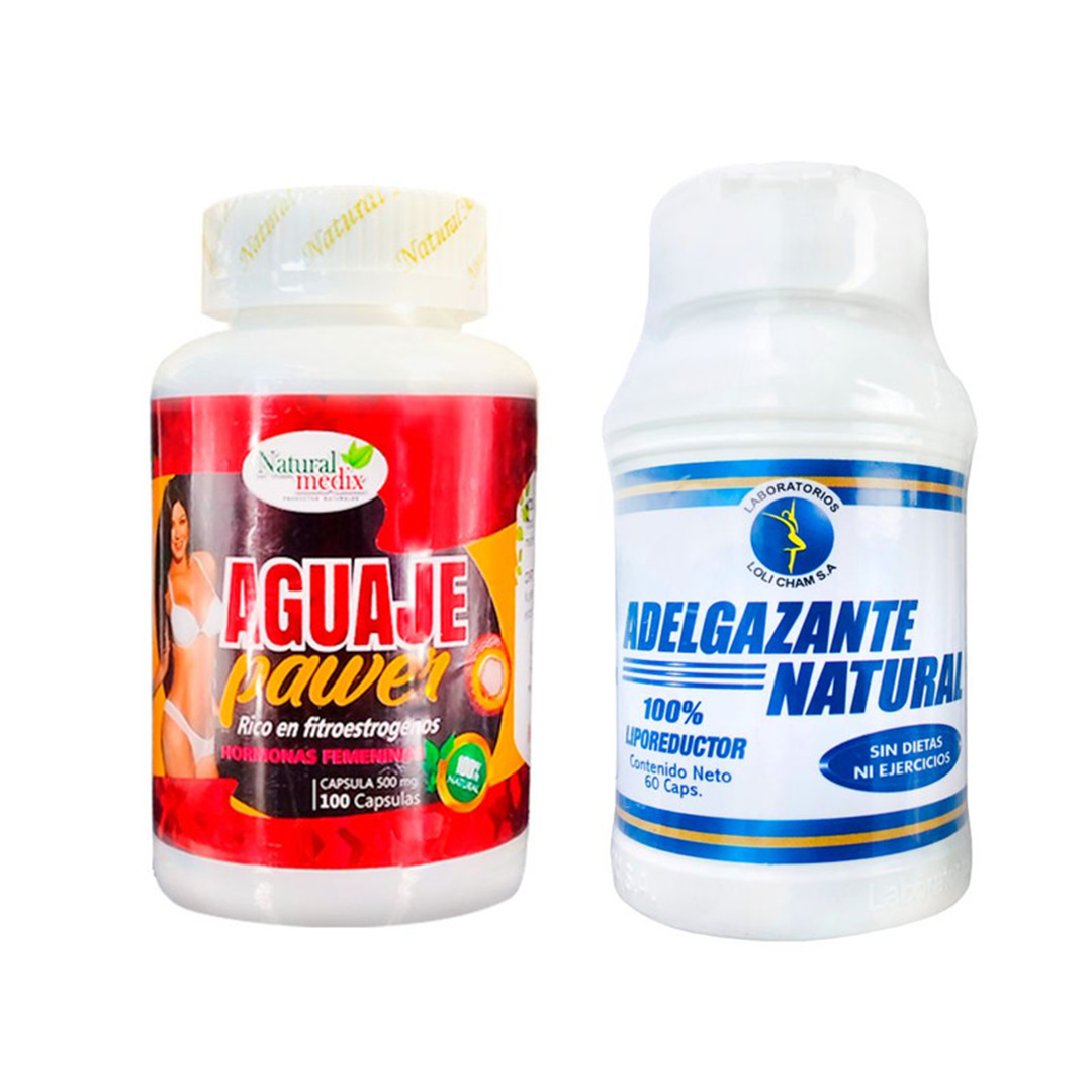 Adelgazante Natural + Aguaje Dietario Pawer - Imperio7
